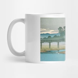 Asano River at Kanazawa by Kawase Hasui Mug